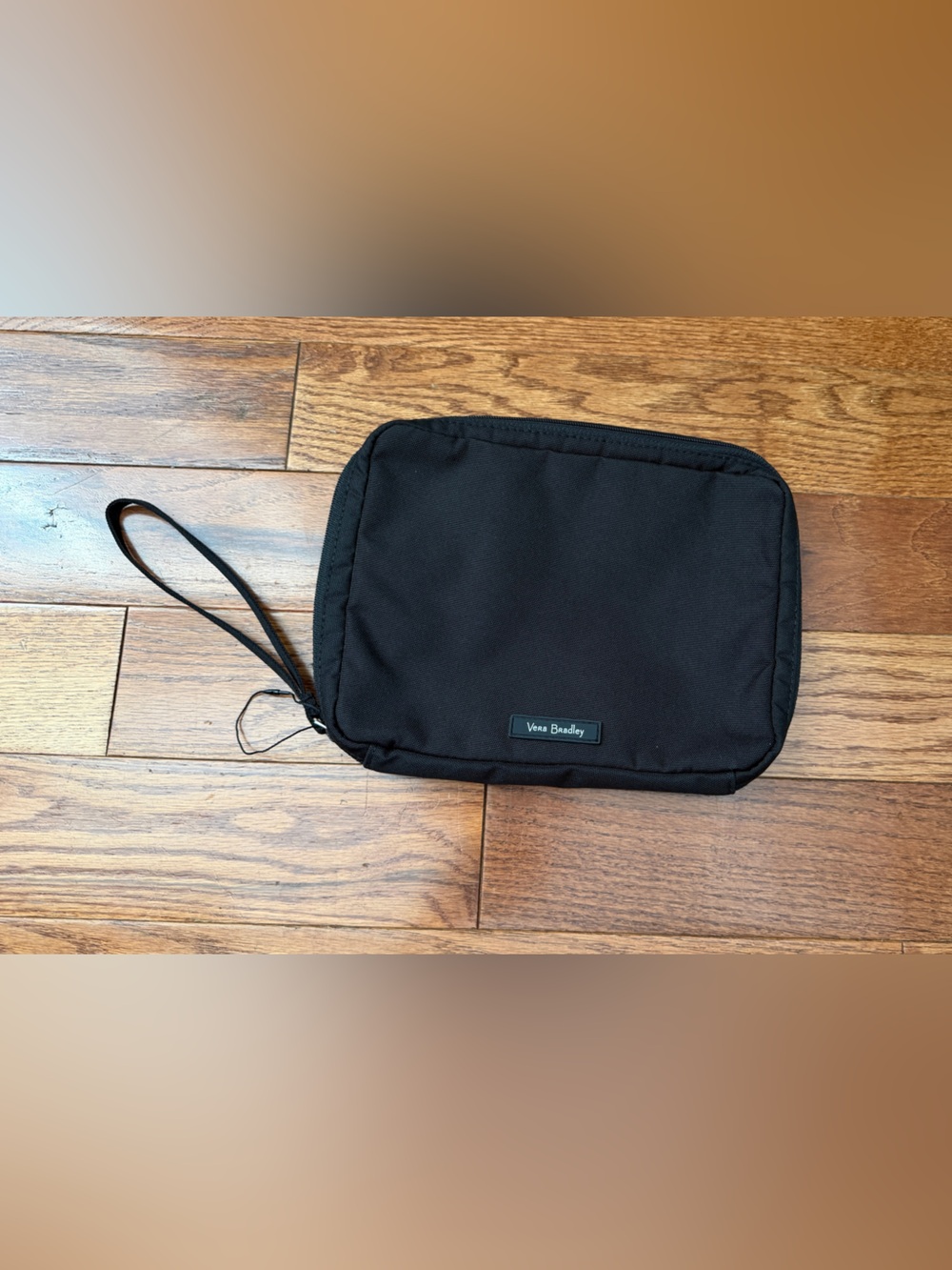 Vera Bradley BLACK Lighten up Wipes Pouch